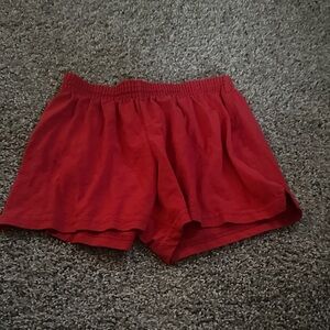 Augusta Sportswear Red Women's Athletic Shorts